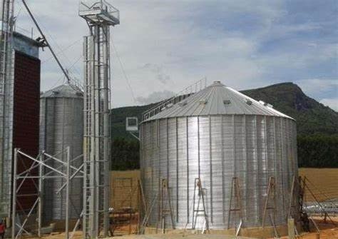 Fábrica de transformação de cereais no Cuito