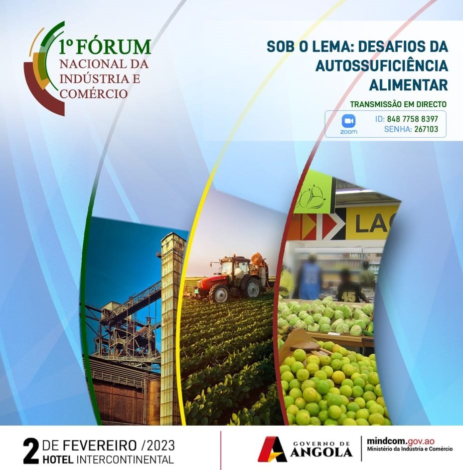 Fórum Nacional da Indústria e Comércio arranca em fevereiro