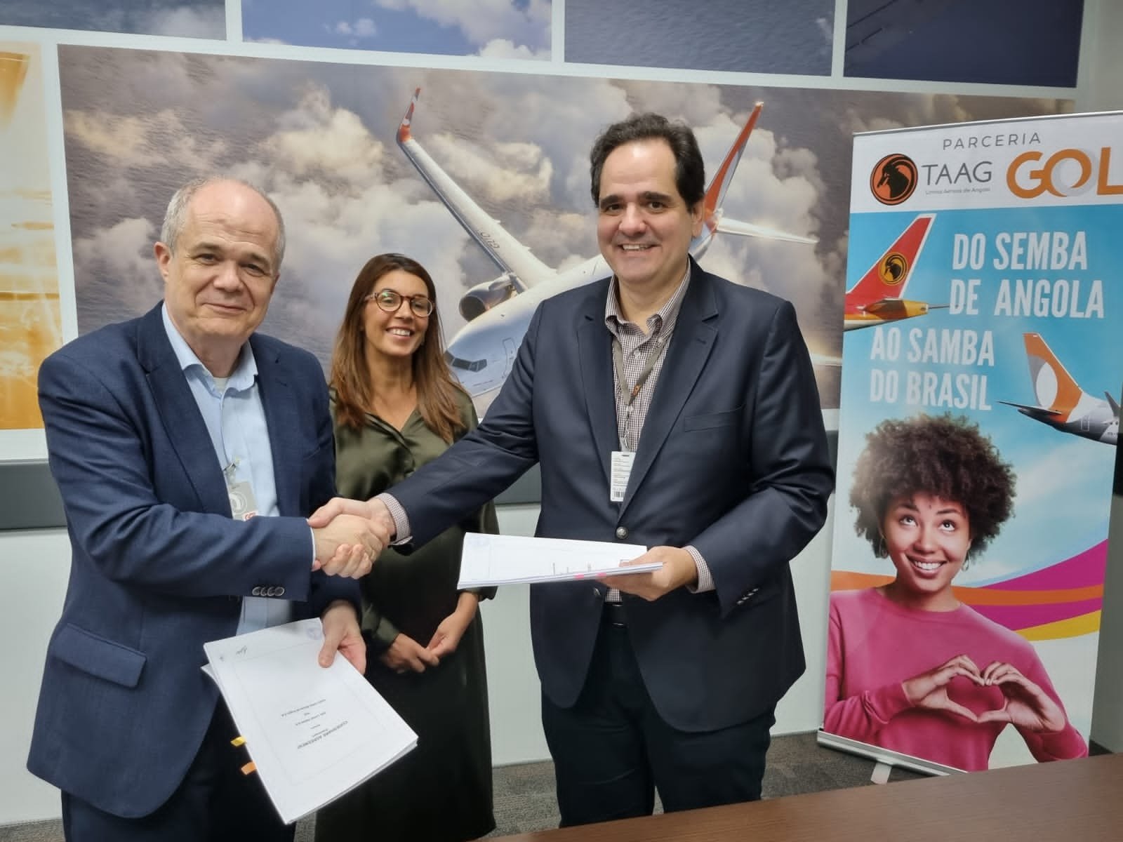 TAAG assina acordo histórico de codeshare com a GOL Companhia líder no mercado Brasileiro